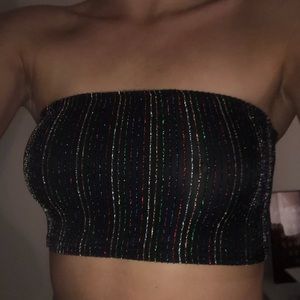 Glittery Crop Top